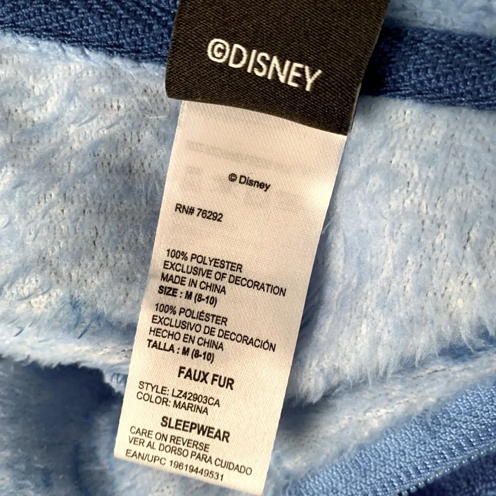 Disney “Stitch” Faux Fur Pajama Sleepwear - Picture 4 of 5